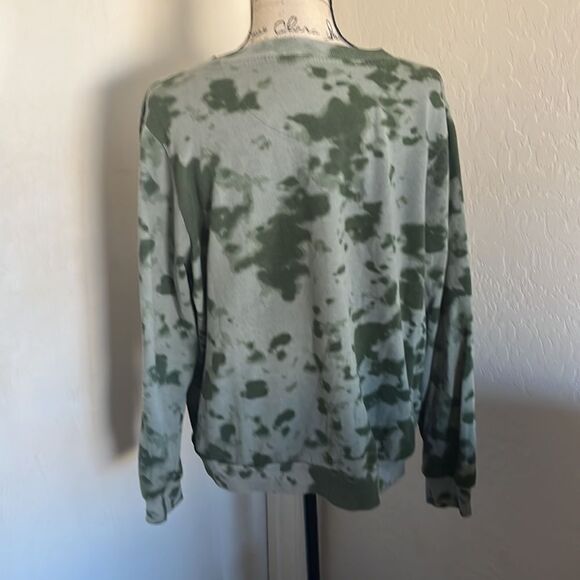 Guns N Roses Tie Dye Distressed Graphic Sweatshirt - Picture 3 of 8